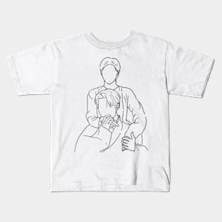 Alchemy of Souls Line Art Kids T-Shirt